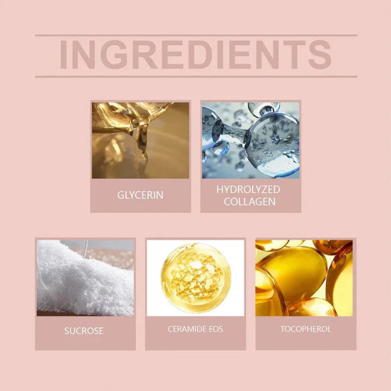 Nattmaske med kollagen for en regenerert hud