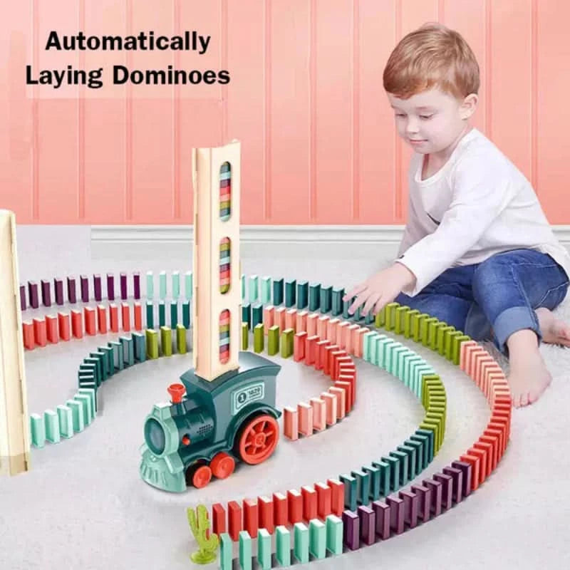 Set up dominoes by yourself and have endless fun 