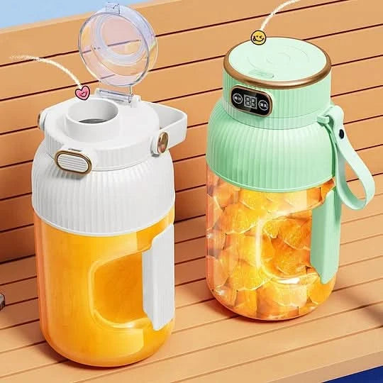 Bærbar blender til frisk juice når som helst 