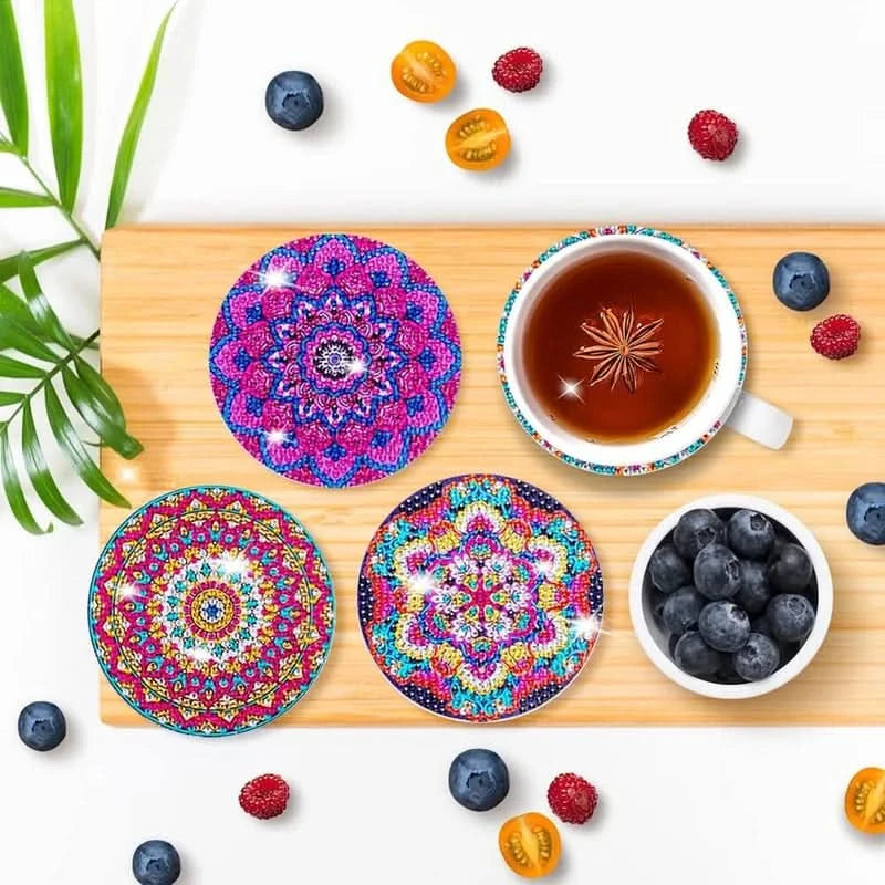 DIY onderzetters met strass 
