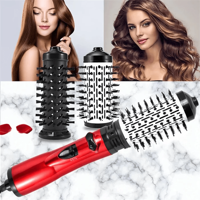 Asciugacapelli e piastra 2-in-1 – Una acconciatura rapida ed efficace 