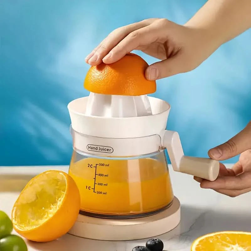 Handmatige citruspers voor gemakkelijke verse sappen 