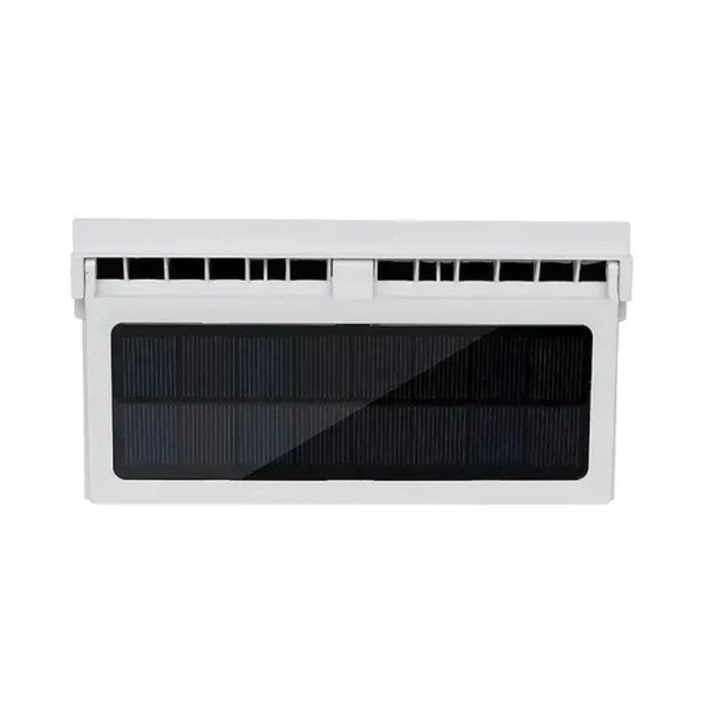 Ventilator solar pentru mașină cu reîncărcare USB — fotografia 13