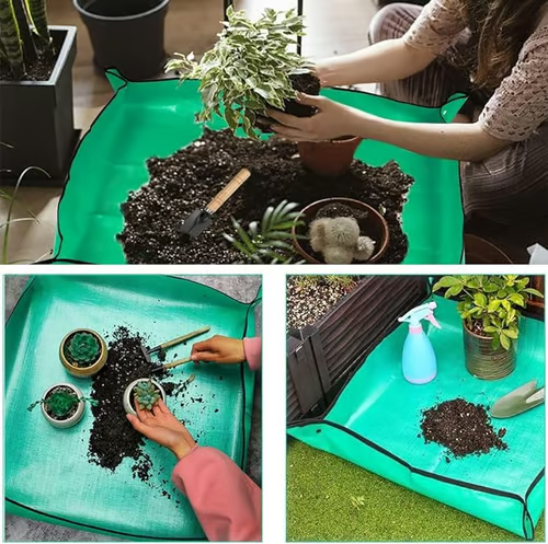 Houd uw ruimte schoon met deze repotmat 